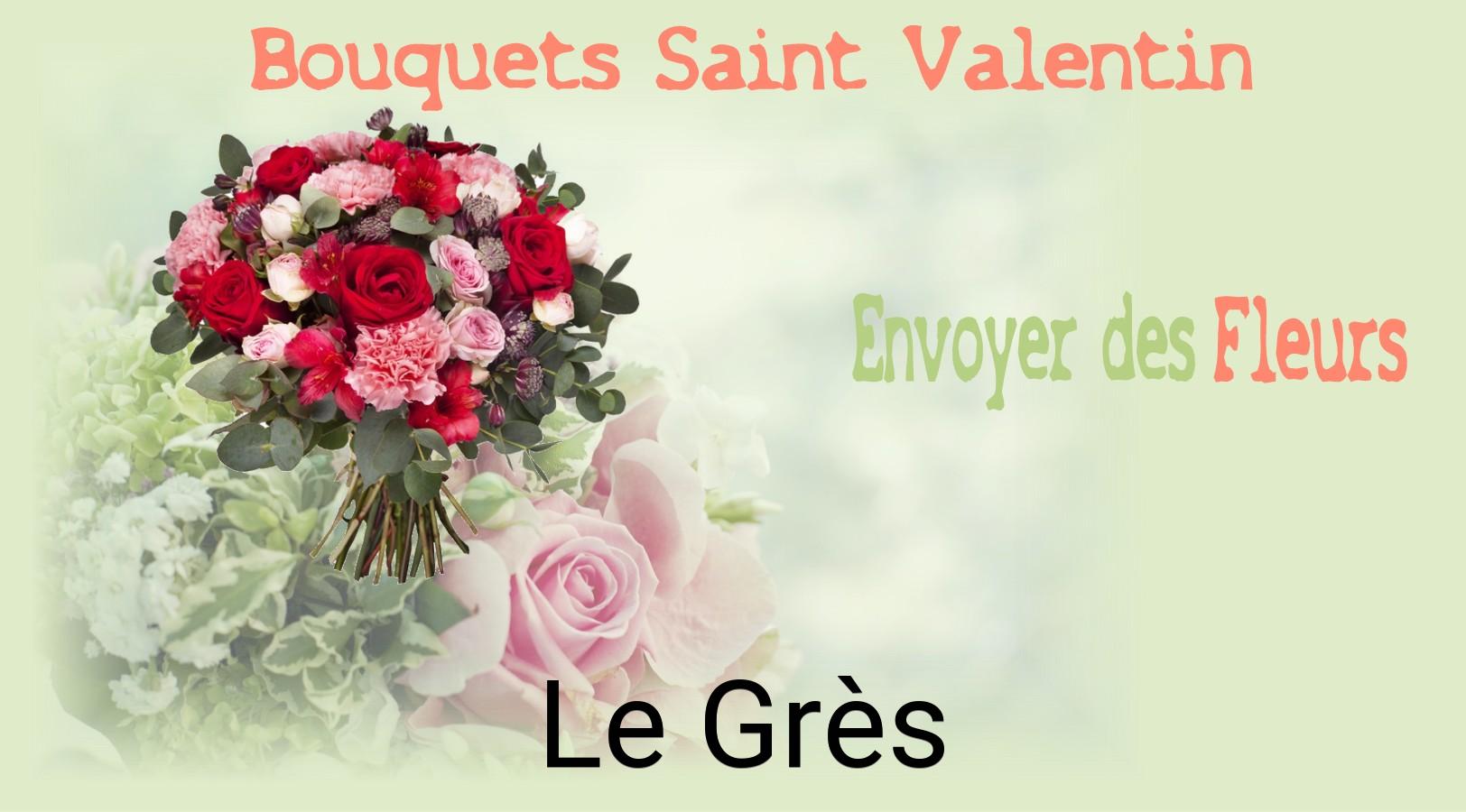 Roses de Saint-Valentin livrées à Le Grès